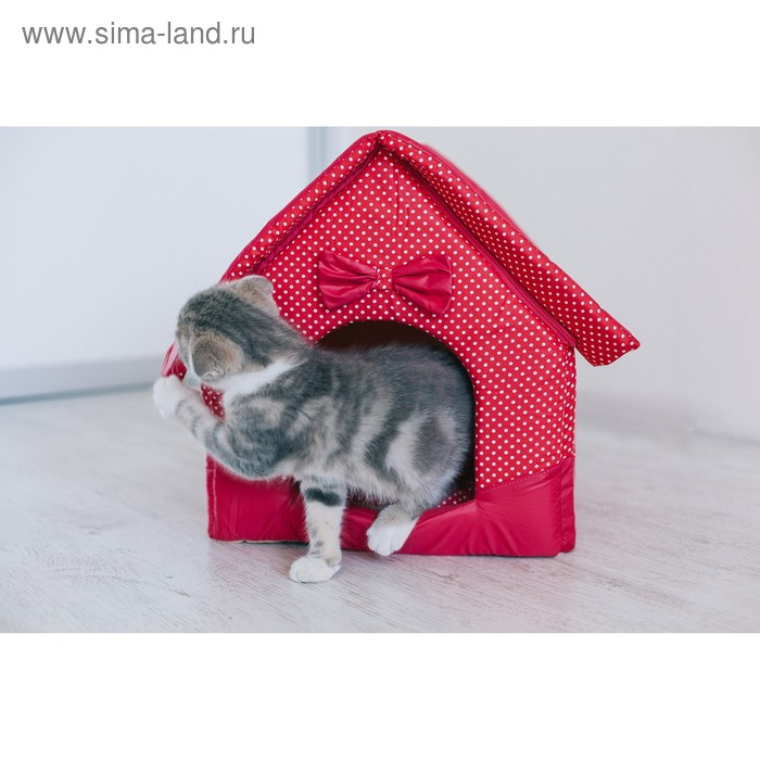 Домик Домик "Нежность", 34 х 32 х 37 см, розовый