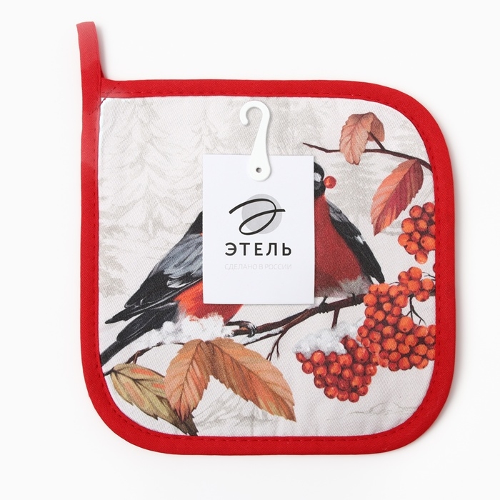 Новый год. Прихватка Этель Winter season саржа, 19х19см,100% хл,ватин 250г/м2 Новый год. Прихватка Этель Winter season саржа, 19х19см,100% хл,ватин 250г/м2