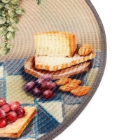 Салфетка сервировочная, плейсмат &laquo;Прованс&raquo;, d=38 см