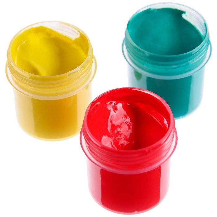 Гуашь 6 цветов по 20 мл, «Смешарики», карамельная Гуашь 6 цветов по 20 мл, «Смешарики», карамельная