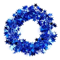 Новый год! Проволока для поделок и декора «Звёздочка» длина — 5 метров, цвет синий Новый год! Проволока для поделок и декора «Звёздочка» длина — 5 метров, цвет синий