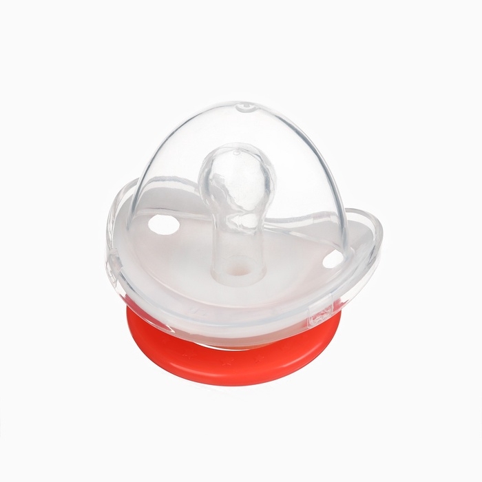 Набор: Соска - пустышка с держателем «Коала», классичекая, +6 мес, цвет коралловый Набор: Соска - пустышка с держателем «Коала», классичекая, +6 мес, цвет коралловый