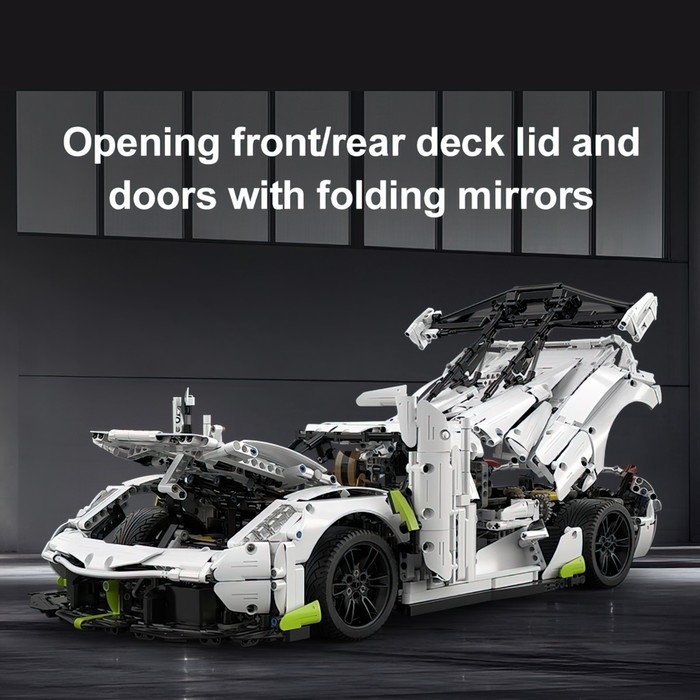 Конструктор Техно &laquo;Спорткар&raquo;, 4346 деталей, масштаб 1:8