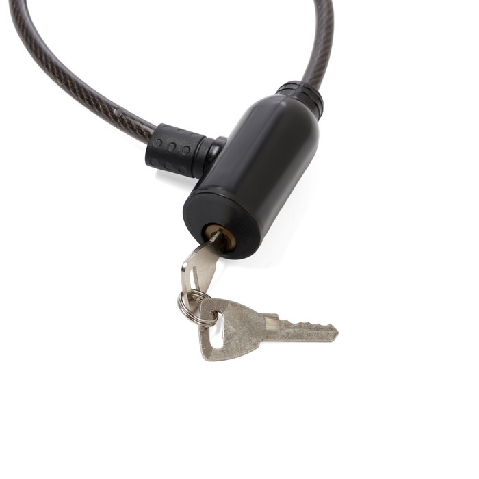 Замок навесной велосипедный, 350 мм, d=6 мм, английский ключ, микс Замок навесной велосипедный, 350 мм, d=6 мм, английский ключ, микс