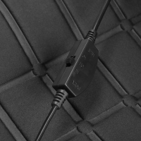 Накидка с подогревом TORSO, 12 В, регулятор, 95&times;50 см, провод 130 см, черный