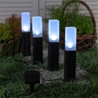 Светильник садовый Эра на солнечной батарее &laquo;Ротанг&raquo;