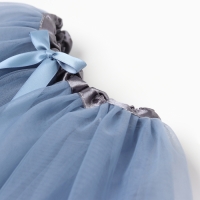 Юбка нарядная для девочки Крошка Я, синий, 17 см Юбка нарядная для девочки Крошка Я, синий, 17 см