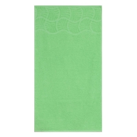 Полотенце махровое Волна 70х130см, цв.1057 св.зеленый, 300г/м, хлопок 100%