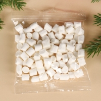 Новый год! Маршмеллоу в пакете &laquo;Сладкий новогодний снег&raquo;, со вкусом пломбира, 55 г.