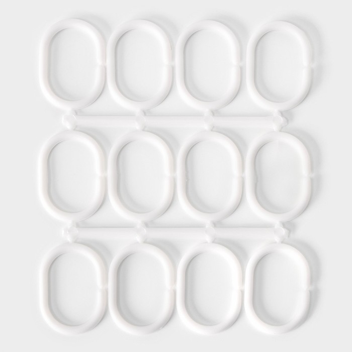 Штора для ванной Доляна &laquo;Мрамор&raquo;, 180&times;180 см, EVA, с люверсами