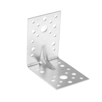 Уголок крепежный усиленный ТУНДРА, 90х90х65х2 мм, 4 шт. Уголок крепежный усиленный ТУНДРА, 90х90х65х2 мм, 4 шт.