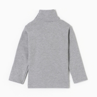 Водолазка для девочек, цвет серый меланж, рост 86 см Водолазка для девочек, цвет серый меланж, рост 86 см