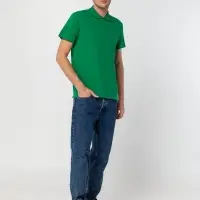 Рубашка поло мужская Summer 170 ярко-зеленая, размер XXL