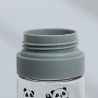 Бутылка для воды с подвесом &laquo;Панда&raquo;, 600 мл