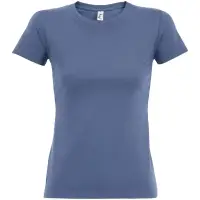 Футболка женская Imperial Women 190, синяя (лавандовая), размер XXL Футболка женская Imperial Women 190, синяя (лавандовая), размер XXL