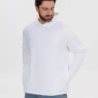 Худи унисекс Morfiss, белое, размер XS/S