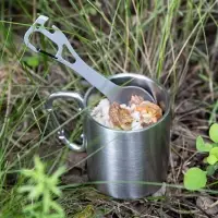 Походный столовый прибор Twin Win, стальной