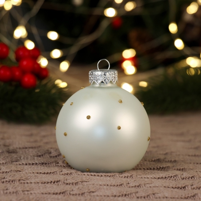 Шар Шар "Веселая совушка", 65 мм., в подарочной упаковке