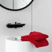 Полотенце Farbe, большое, белое