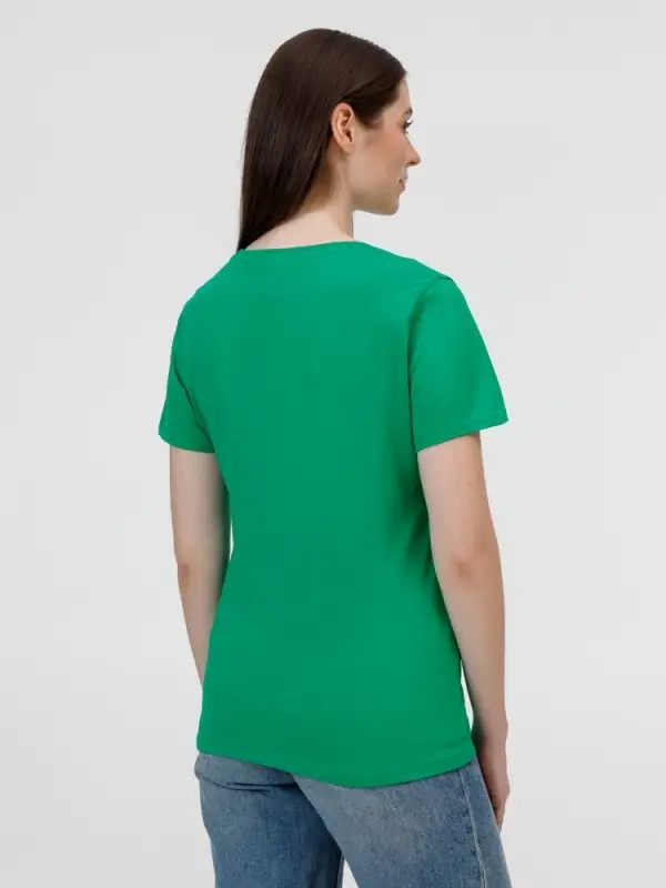 Футболка E190 женская черная, размер L