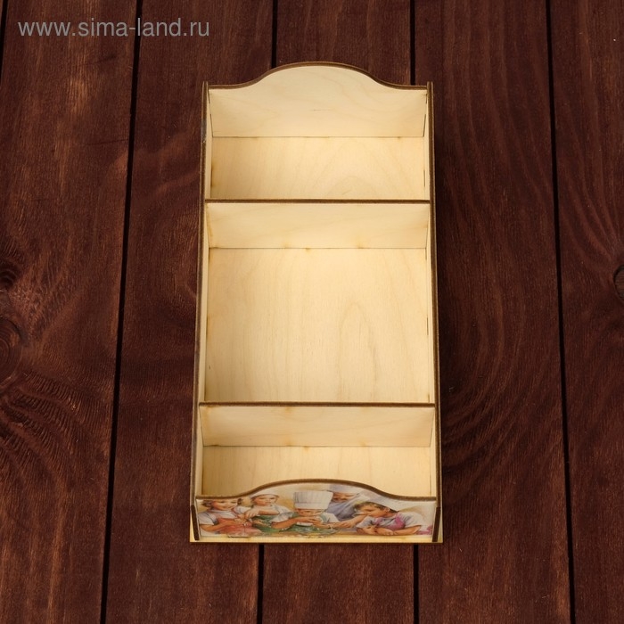 Коробочка под специи Коробочка под специи "Поварята", 25х13х7,5см