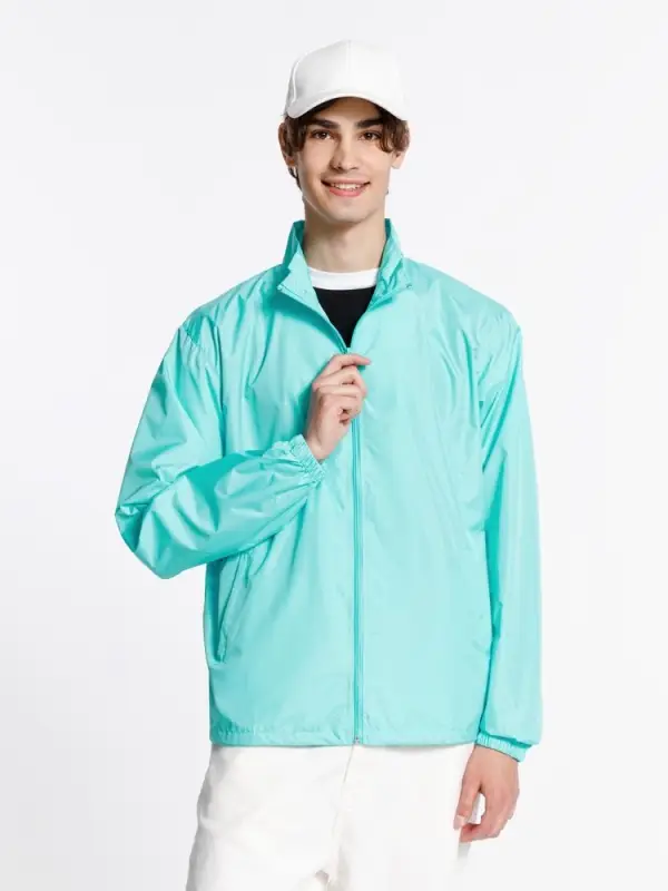 Ветровка Kivach, бирюзовая (тиффани), размер S