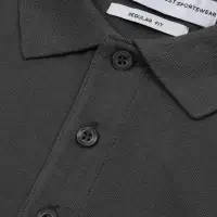 Рубашка поло мужская Neptune темно-серая, размер S Рубашка поло мужская Neptune темно-серая, размер S