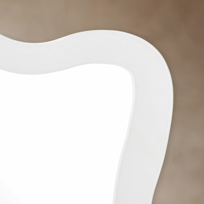 Зеркало &laquo;Облако&raquo;, с пескоструйной графикой, настенное, с полочкой, 40,5&times;60 см