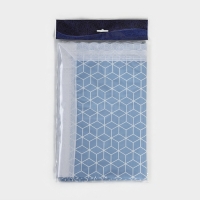 Скатерть на нетканой основе многоразовая с кружевом &laquo;Колорит&raquo;, 135&times;200(+/-5) см, цвет микс