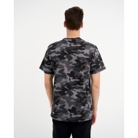 Футболка мужская KAFTAN "Лучший рыбак" р-р XL(52), серый