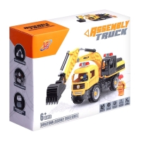 Конструктор винтовой &laquo;Экскаватор&raquo;, 58 деталей