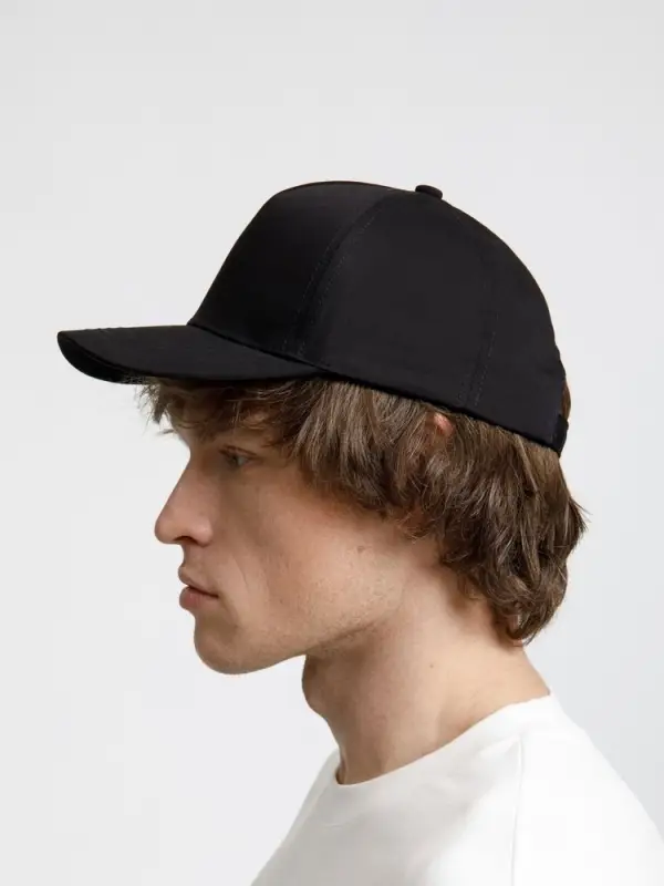 Бейсболка Seguro, черная Бейсболка Seguro, черная