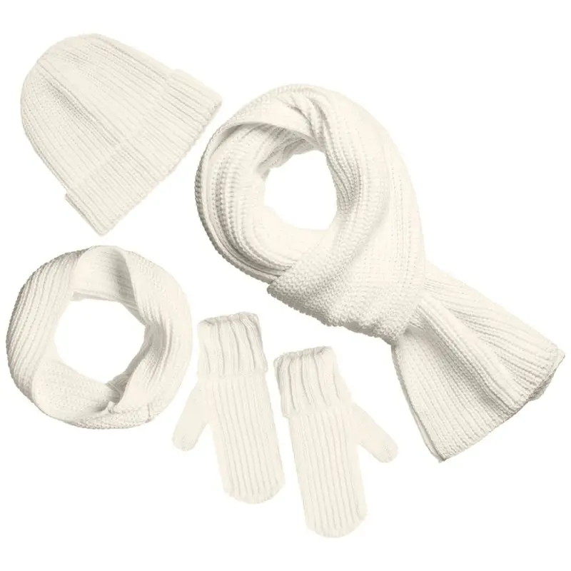 Шарф Nordkyn, молочно-белый Шарф Nordkyn, молочно-белый