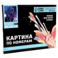 Картина по номерам на холсте с подрамником &laquo;Девушка с базукой&raquo;, 40 х 50 см