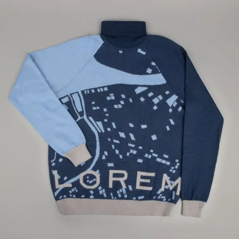 Свитер на заказ Tricksy Net Reglan, полушерсть, размер S