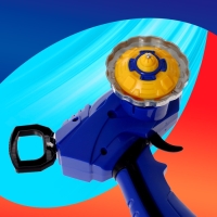 Набор волчков с запуском «Торнадо», 2 волчка, запуск на верёвке Набор волчков с запуском «Торнадо», 2 волчка, запуск на верёвке