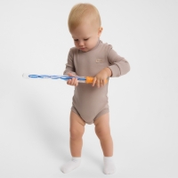 Боди-водолазка детская MINAKU, цвет коричневый, рост 68-74 см Боди-водолазка детская MINAKU, цвет коричневый, рост 68-74 см