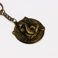 Брелок новогодний, для ключей «Приношу удачу», диам. 4 см Брелок новогодний, для ключей «Приношу удачу», диам. 4 см