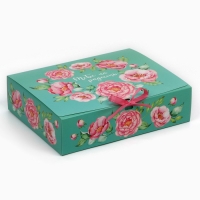 Коробка подарочная, упаковка, &laquo;Тебе на радость&raquo;, 31 х 24.5 х 8 см