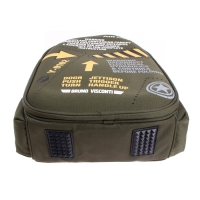 Рюкзак каркасный 38 х 30 х 20 см, + пенал, Bruno Visconti "Внимание"