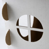 Домик с когтеточкой, 45 х 41 х 45,5 см Домик с когтеточкой, 45 х 41 х 45,5 см