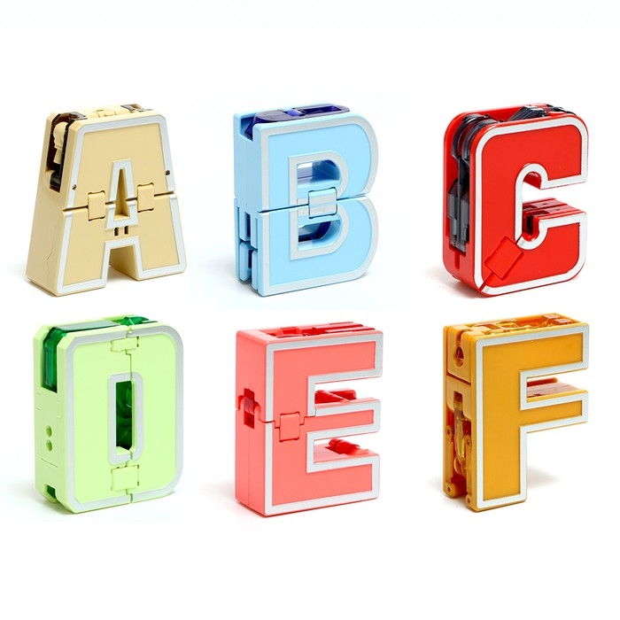 Робо-буквы «Звери», набор 6 в 1, трансформируются, собираются в 1 робота Робо-буквы «Звери», набор 6 в 1, трансформируются, собираются в 1 робота