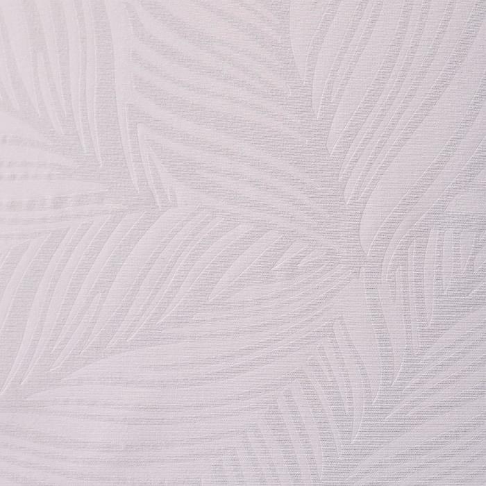 Скатерть DomoVita белая жаккард, рисунок МИКС (80% полиэстер, 20% хлопок) микрофибра 150х180