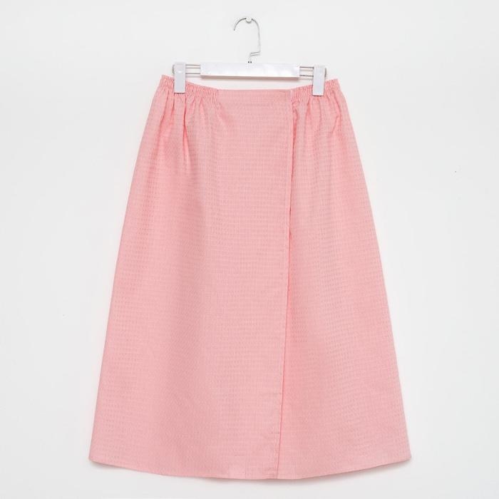 Полотенце вафельное Экономь и Я &laquo;Парео&raquo; 80х144 см, цвет пыльно-розовый, 100%хл, 200 г/м2