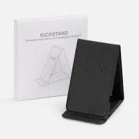 Подставка для смартфона с беспроводной зарядкой Kickstand, серая Подставка для смартфона с беспроводной зарядкой Kickstand, серая