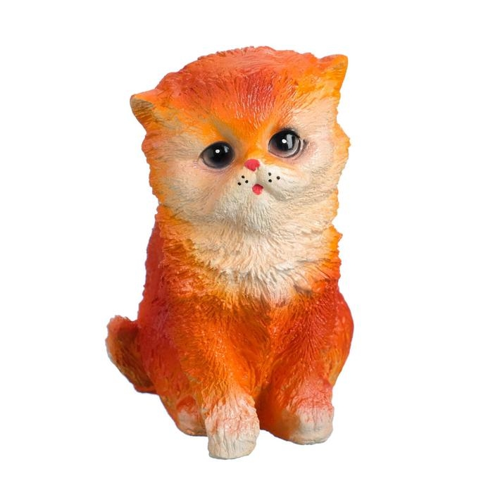 Копилка Копилка "Котенок малый" рыжий, 16х12см