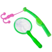 Набор игрушек для ванны &laquo;Кругляшики&raquo;, МАКСИ - пазл, сачок, удочка, Крошка Я