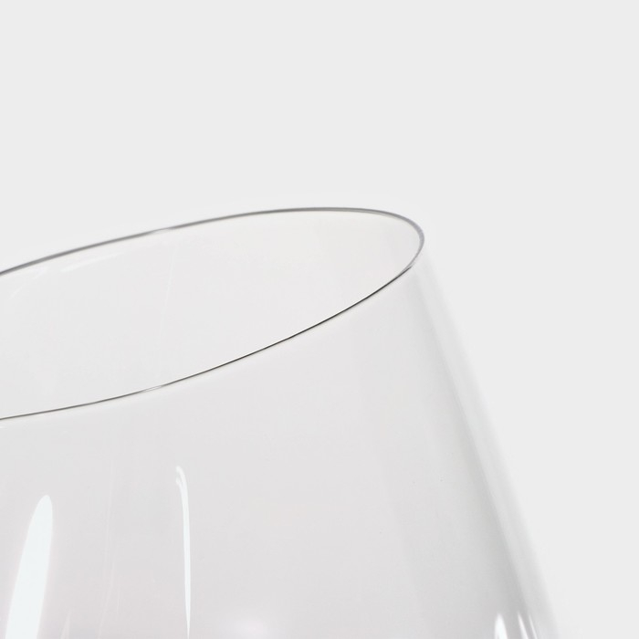 Набор бокалов для вина стеклянный Magistro &laquo;Иллюзия&raquo;, 550 мл, 10&times;24 см, 6 шт