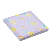 Блок с липким краем 74*74мм 80л с рисунком Фрукты МИКС Блок с липким краем 74*74мм 80л с рисунком Фрукты МИКС