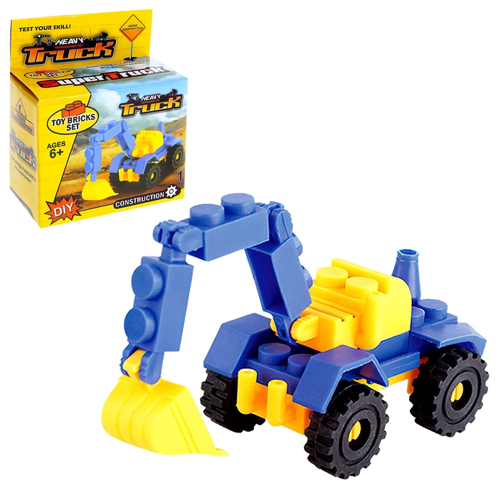 Конструктор &laquo;Строительная техника&raquo;, МИКС